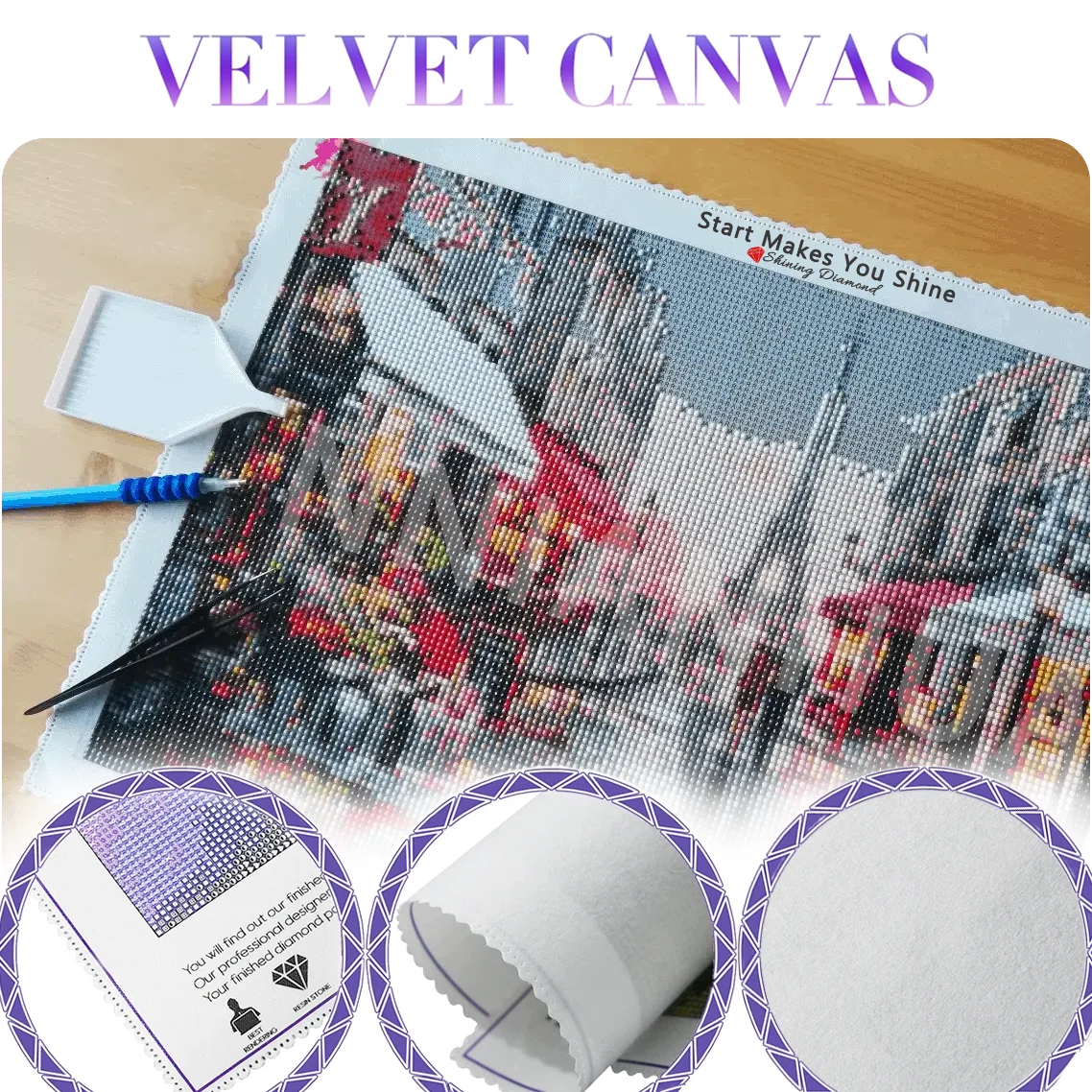 Resin AB Fairy Dust 5D DIY Diamond Painting Rose Flower Cross Stitch Kits Mosaic Love Heart Suitable for Beginners Holiday Gifts - Image 6